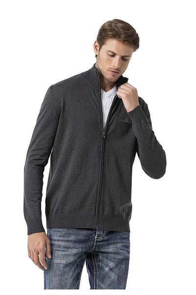Cipo & Baxx CP282 Ultimate Zip Luxe Knit Ανδρικό Πουλόβερ