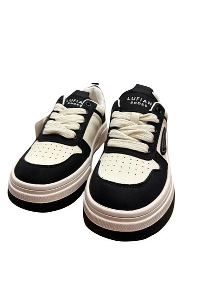 Lufian Lufian Jennifer Unisex Black Casual Sneakers