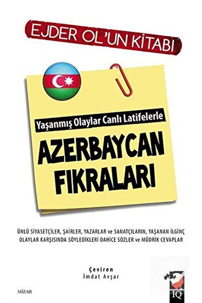 IQ Kültür Sanat Yayıncılık Azerbaycan Fıkraları & Yaşanmış Olaylar Canlı Lati...