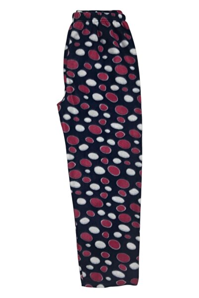 SİERNA Pantaloni de pijama din lână pentru femei cu talie elastică de iarnă -SR0001