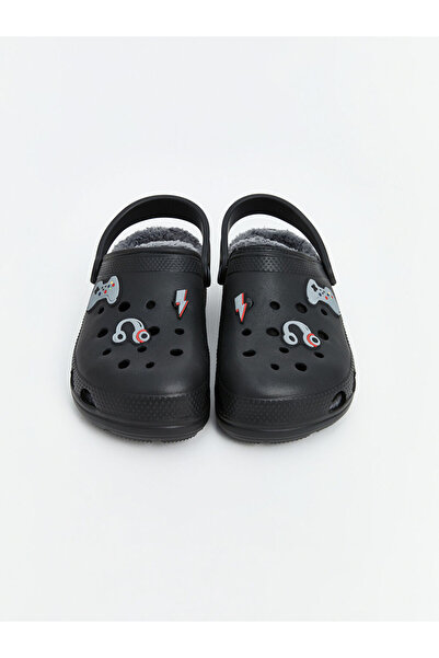 LC Waikiki Men's Black Printed Sandals