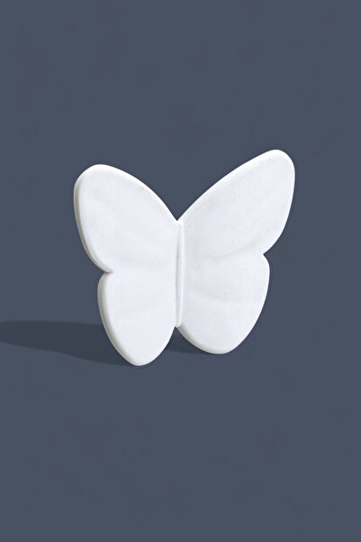 NZB Plastik Kulp Beyaz Mobilya Çoçuk Odası Kız Erkek Dolap Kapak Kulpu Dekoratif Çekmece Kulbu 1 ADET