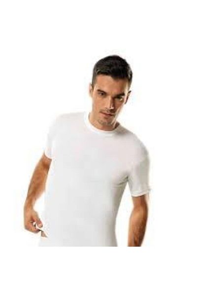 KEYAL Men's White 6-Piece Undershirt