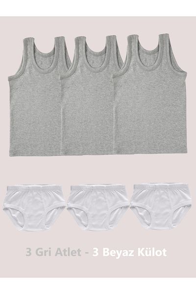 SİERNA 6 Pcs Boy's Athlete Panties Set -Sr0001