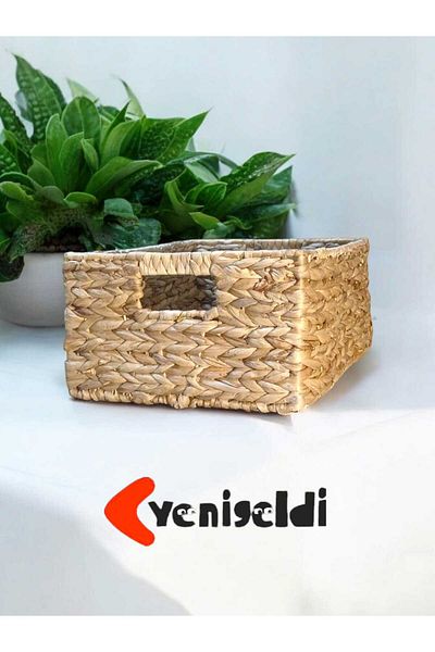 Yenigeldi 1 ΤΕΜ. Ψάθινο καλάθι αποθήκευσης - Καινούργιο 240027 ή