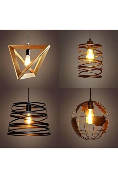 Cata Ct-4284 6w Rustik Led Ampul E27 Duy Amber-turuncu Işık
