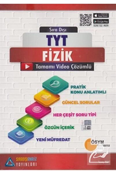 Süper Fiyat - Sıradışı Analiz Yks Tyt Fizik Soru Bankası Video Çözümlü