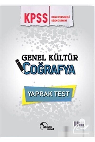 Doktrin Yayınları Doktrin Kpss Genel Kültür Coğrafya Çek Kopart Yaprak Test