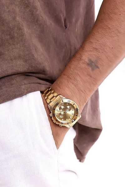 Güncel Vitrin Premium Edition Stainless Steel Men's Wrist Watch