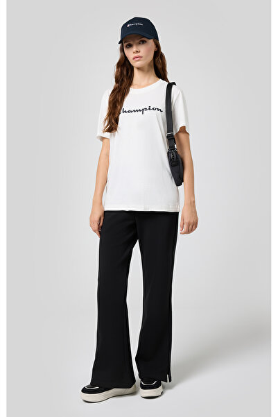 Champion Script Shop Flare Pants Siyah Kadın Eşofman Altı-117553-KK001