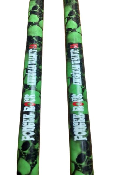 PONGEE Rock 5A - American Coconut Drum Baguette Skull