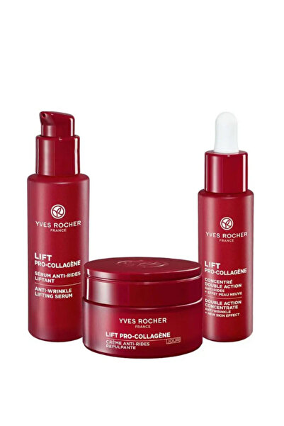 Yves Rocher Dolgunlaştırıcı Serum - Bakuchiol Serum - Yüz Kremi 3'lü Dolgunla...