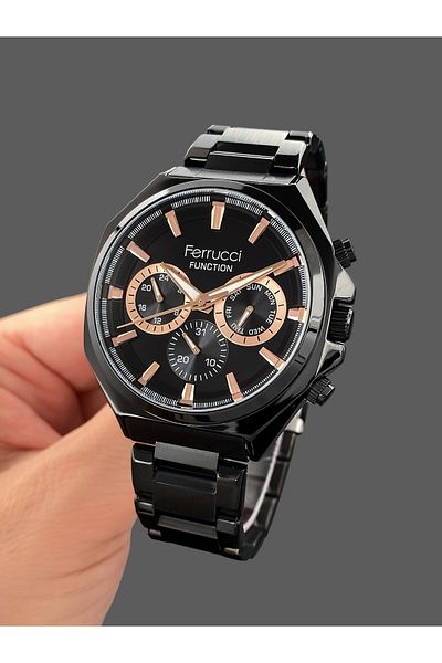 Ferrucci Original Functions Active 3 Atm Waterproof Men's Wristwatch