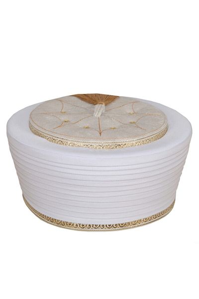 şahinbak Luxury White Soft Wraparound - Plain Wraparound, Cami Wraparound, Cube (S040)
