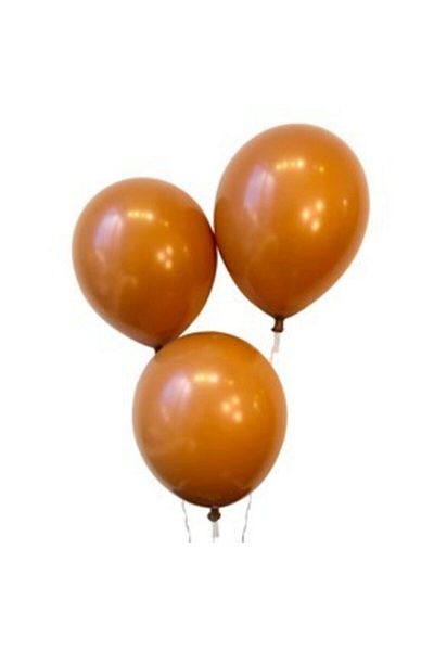 Deniz Party Store Pastel Balloon 12" Inch Caramel Color 25 Pieces