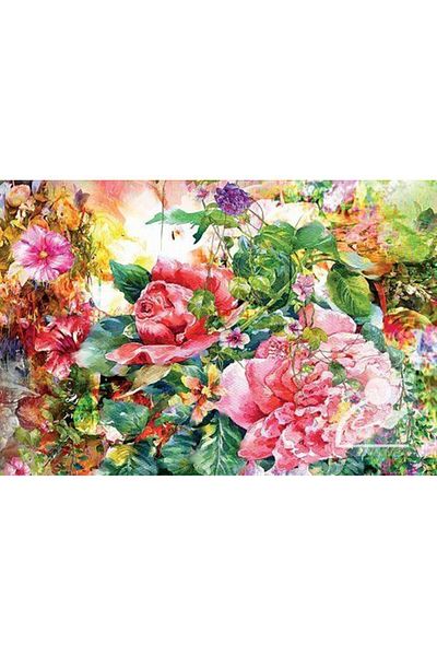 King Of Puzzle Flower Garden Detail Wooden Puzzle 500 Pieces (dg08-d)