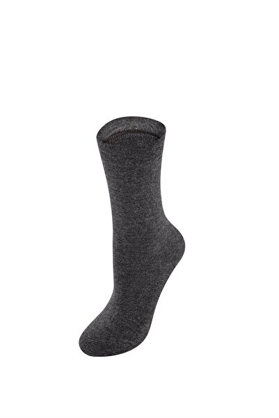 ERDEM İÇ GİYİM Weweus Women's Smoked Natural Bamboo Winter Socks 942
