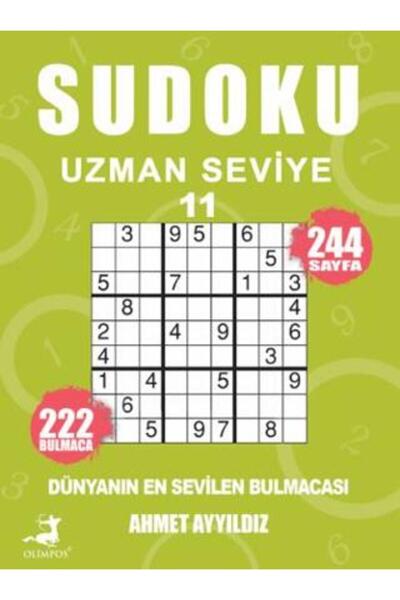 Olimpos Yayınları Sudoku Uzmanı Seviye 11