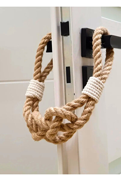 HomeTurko Плетена джутова багатофункціональна приваблива завіса для штор, сти...