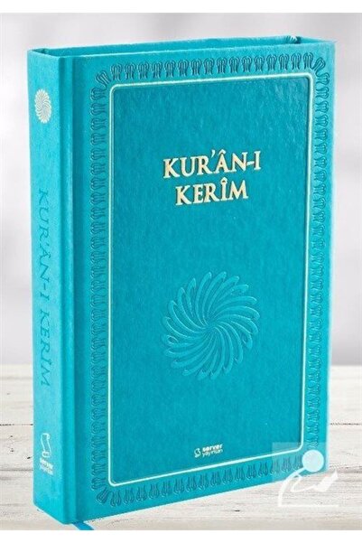 Server Yayınları Kur'an-ı Kerim (BÜYÜK BOY-MIKLEPLİ-TURKUAZ-CİLTLİ)