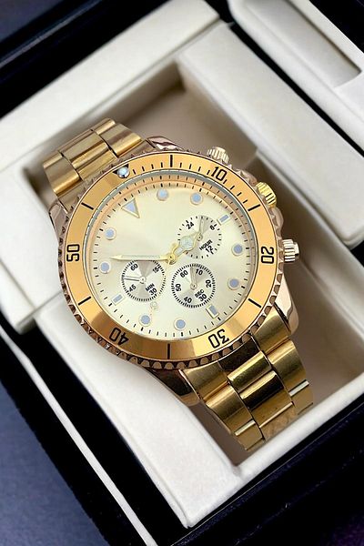 Güncel Vitrin Premium Edition Stainless Steel Men's Wrist Watch