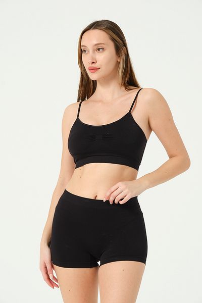FOREVER MORE Γυναικείο Basic Boxer χωρίς ραφές 3 συσκευασιών