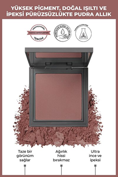 Alix Avien İpeksi Allık - Powder Blush 102 Peachy Rose
