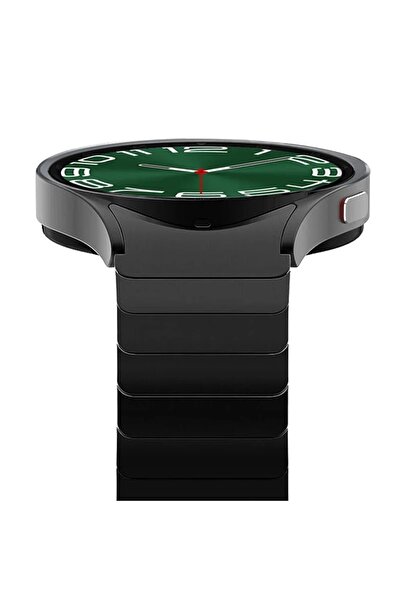 UnDePlus Samsung Galaxy Watch 4 5 6 7 Fe 40 40 44 Classic 42 43 46 47 Mm Kordon Baklalı Metal Kordon