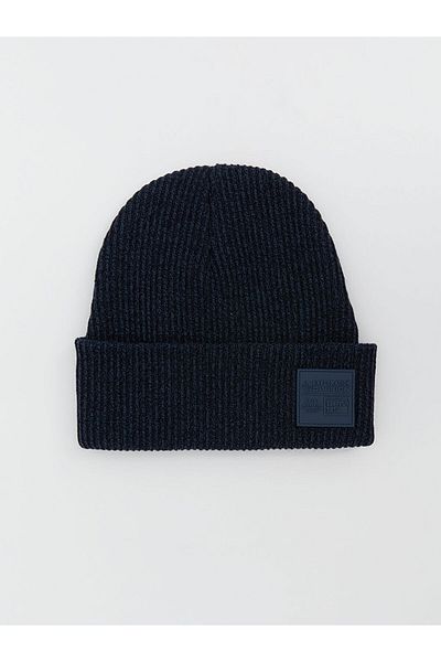 LC Waikiki Yazi bedruckte Strickmütze für Herren – W4M670Z8