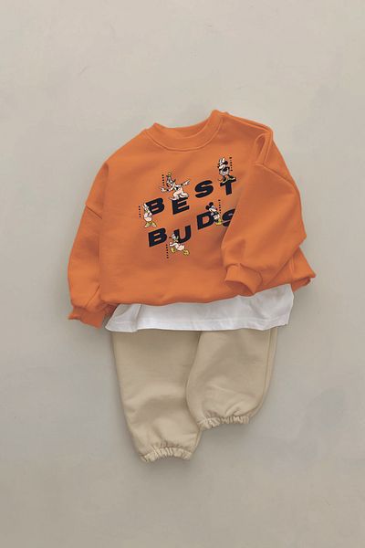 ADABEBEK New Season Best Buds Printed 2-Piece Baby Set 232362