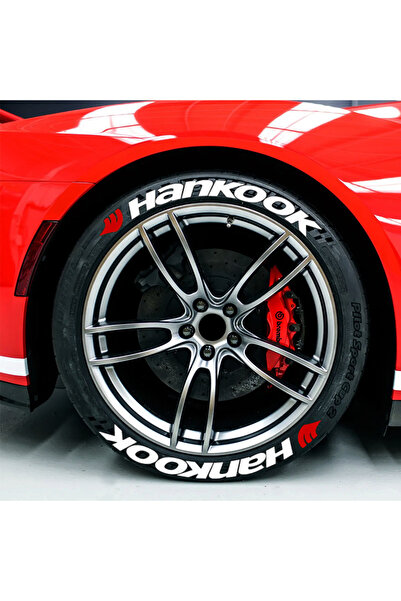 komauto Hankook Shootproof 4 Pieces Vehicle and Motorcycle Rubber Sticker - B...