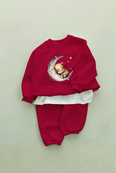 ADABEBEK New Season Star and Moon Printed 2-Piece Baby Set 10285