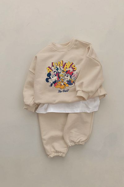 ADABEBEK Premium Always Friends Printed 2-Piece Baby Set 23250