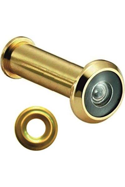 Genel Markalar Çelik Kapı Dürbünü Sarı Renk-50x75 Garantisiz Sağ Kapı Çelik TR