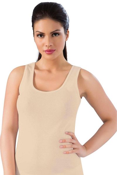 LÜXDRM Lux Drm 051 Women's Cotton Rib Thick Strap Undershirt