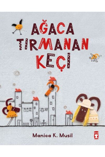 Timaş Çocuk الماعز يتسلق الشجرة