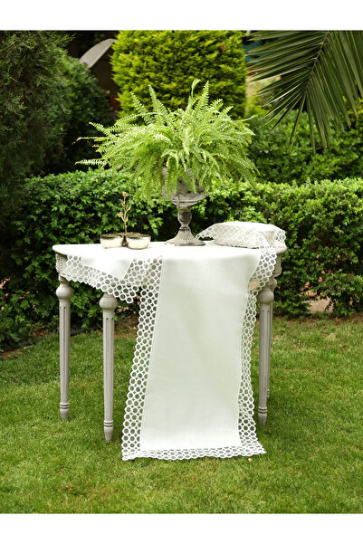 Daimon Home Lori Model Güpürlü 5'li Runnerlı Salon Takımları Oda Takımları ( Ranır )