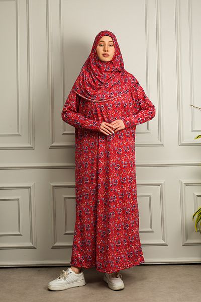 Kutay Collection One Piece Hijab Women's Hijab Stylish Prayer Dress Seasonal Cloth