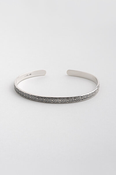 So CHIC... Mistik Gümüş Erkek Kelepçe Bileklik