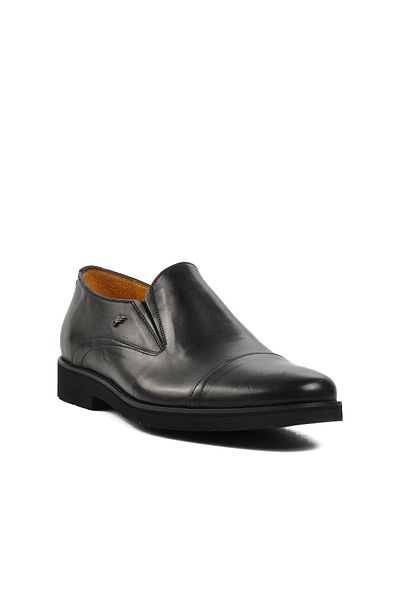 Dr.Flexer Ayakmod Black Genuine Leather Men's Casual Shoes