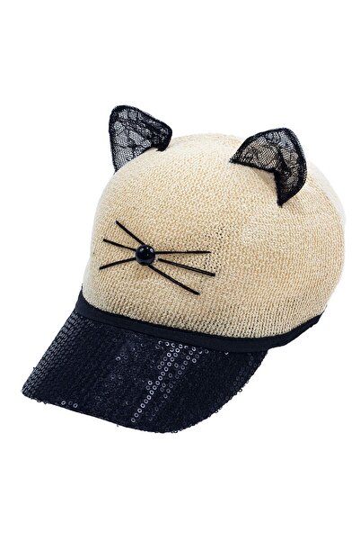 Bay Şapkacı قبعة نسائية مزينة بالترتر - قبعة رجالية