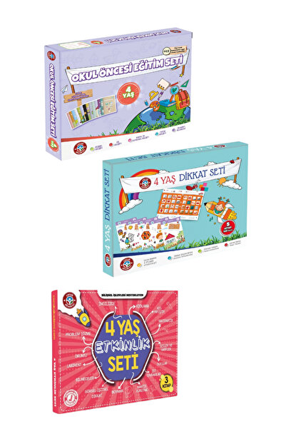 Çocuk Akademi Çocuk Akademi 4 Yaş Grubu Eğitim Paketi