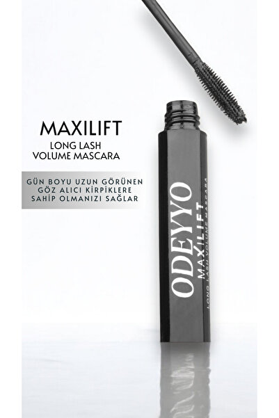 Odeyyo Long Lash Volume Maskara - Hacim Veren, Dolgun, Kıvrık Ve Uzun Kirpikl...