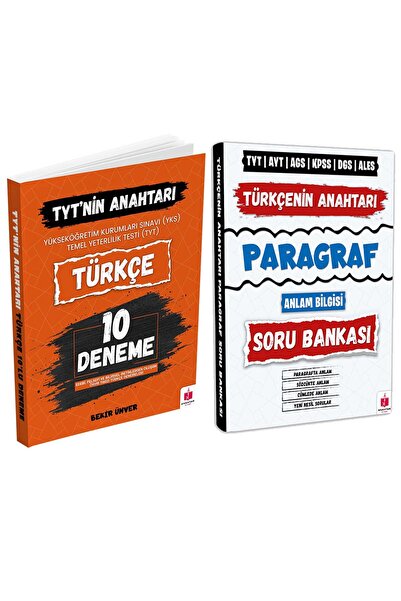 Anahtar Kitap 2026 Türkçenin Anahtarı Paragraf Soru Bankası Ve Tyt'nin Anahta...