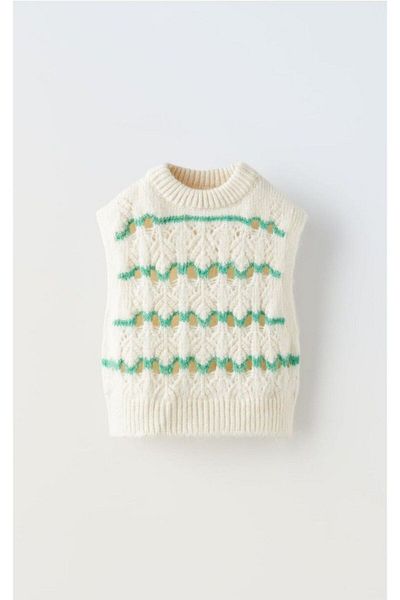 Zeyder Kids Pulover pentru tricotaje din bumbac pentru fete
