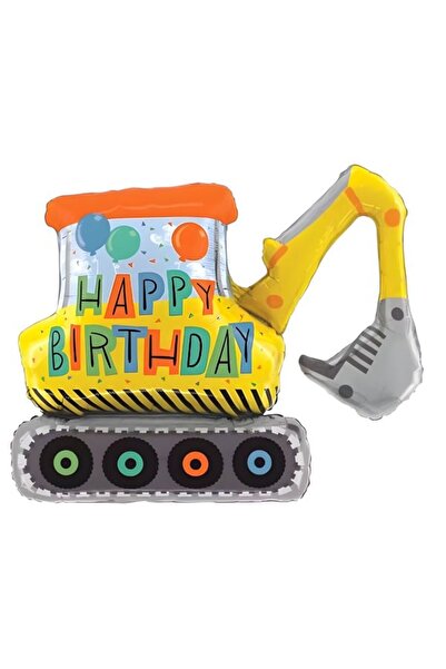 DÜVENCİ TİCARET 8743 Model Large Excavator Foil Balloon