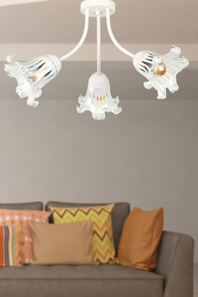 Begüsa Pablo 3.Lü Avize Beyaz