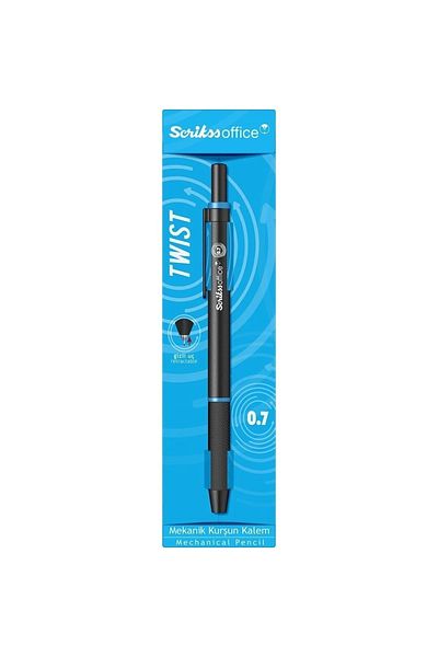 Scrikss 0.7 Blue Twist Versatil Pen