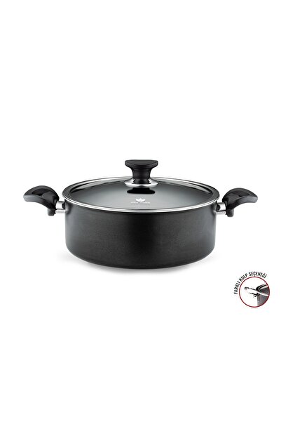 EVİNDA Titanyum soft kulp 28 derin tencere