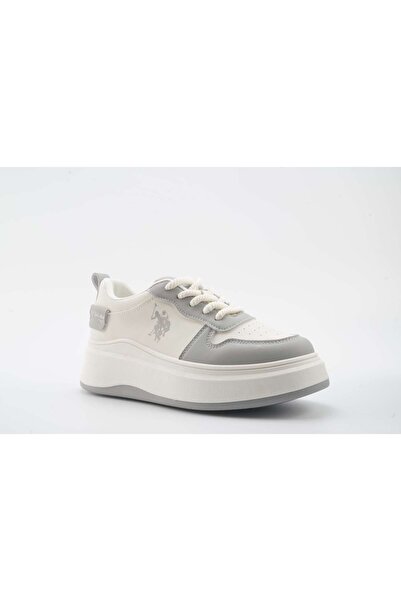 U.S. Polo Assn. حذاء تشابي للنساء من يو إس بولو أسن باللون الأبيض